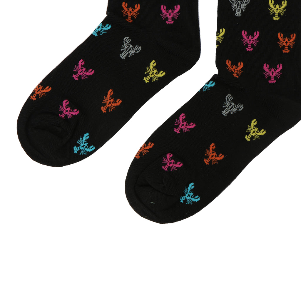 Save the Lobster Small Motif Bamboo Socks - BraveBearFit