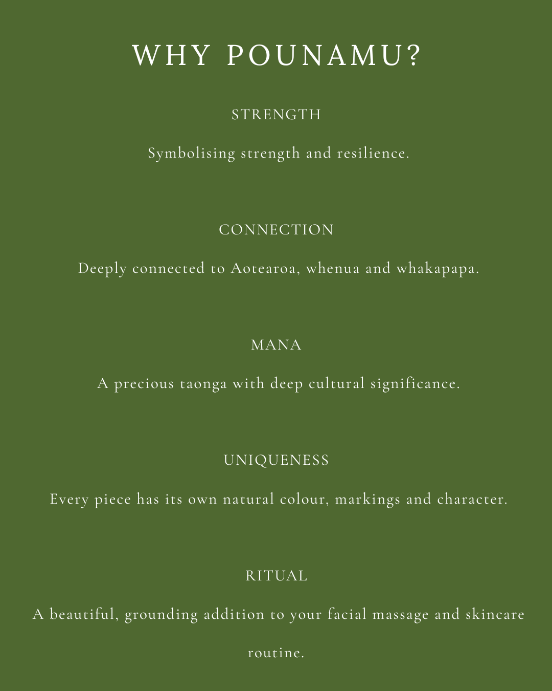 Pounamu Gua Sha Stone – Natural Greenstone Facial Massage Tool - BraveBearFit