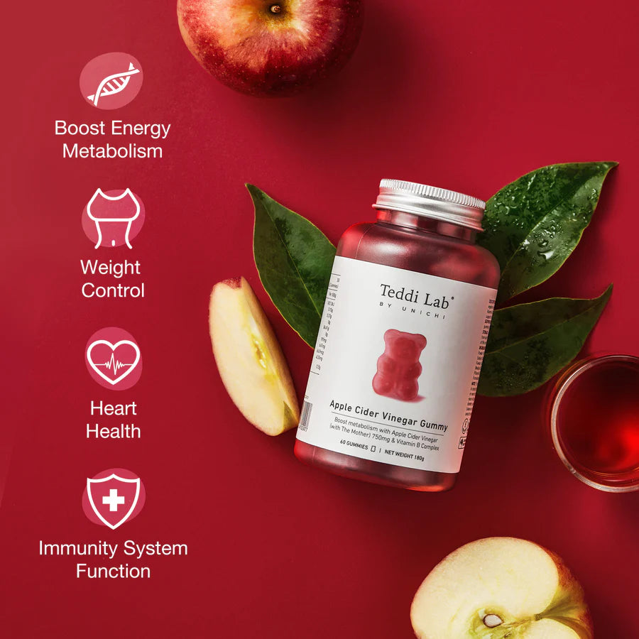 Unichi Apple Cider Vinegar Gummy 60s