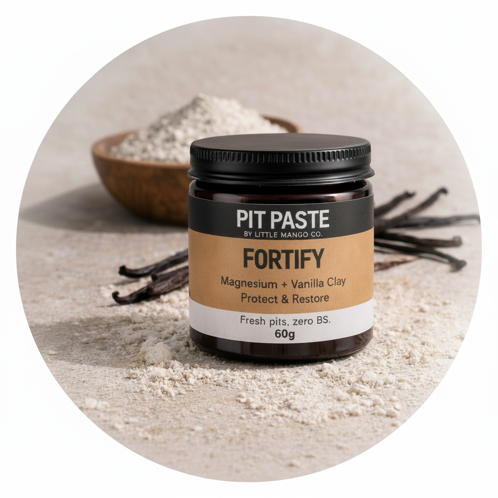 Pit Paste – Fortify (Magnesium & Vanilla Clay) – Baking Soda Free