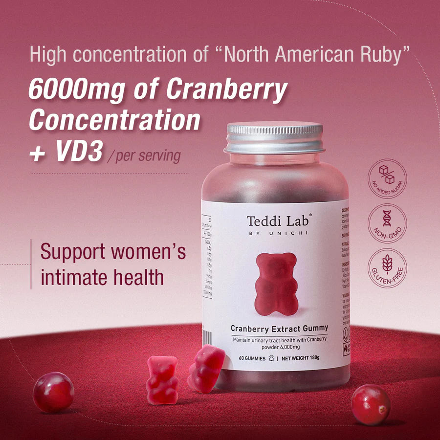 Unichi Cranberry Extract Gummy 60s