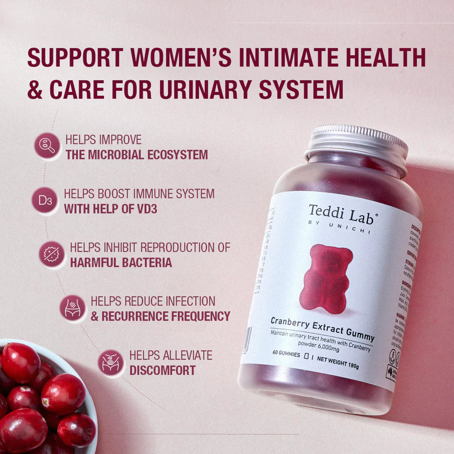 Unichi Cranberry Extract Gummy 60s