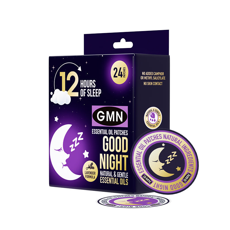 Beggi GMN Good Night Essential Oil 24 Patches (12 Hours of Sleep)
