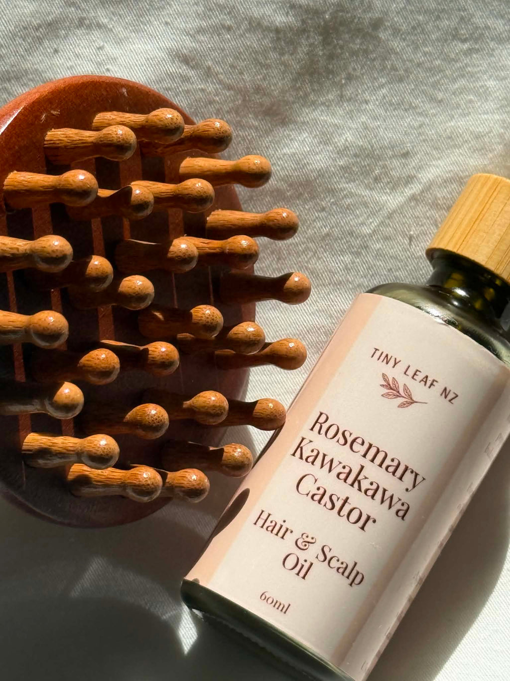 Hair & Scalp Oil | Scalp Brush - BraveBearFit