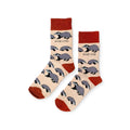 Save the Badgers Bamboo Socks - BraveBearFit