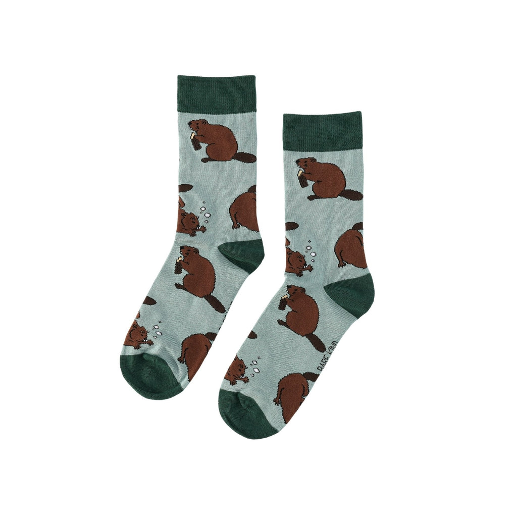 Save the Beavers Bamboo Socks