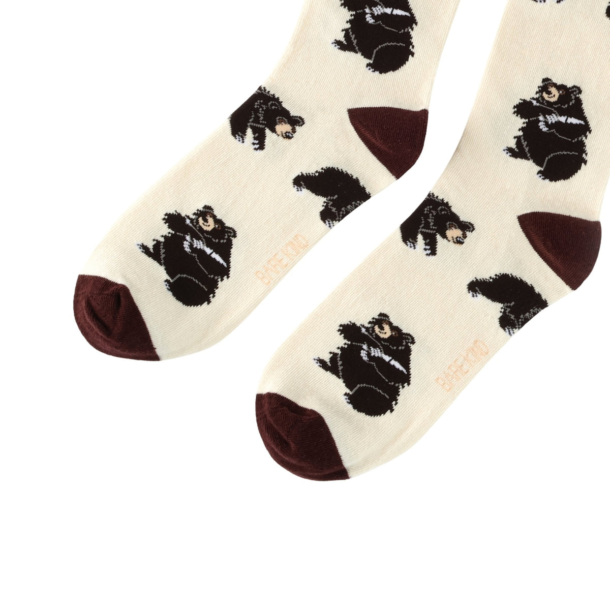 Save the Black Bear Bamboo Socks - BraveBearFit