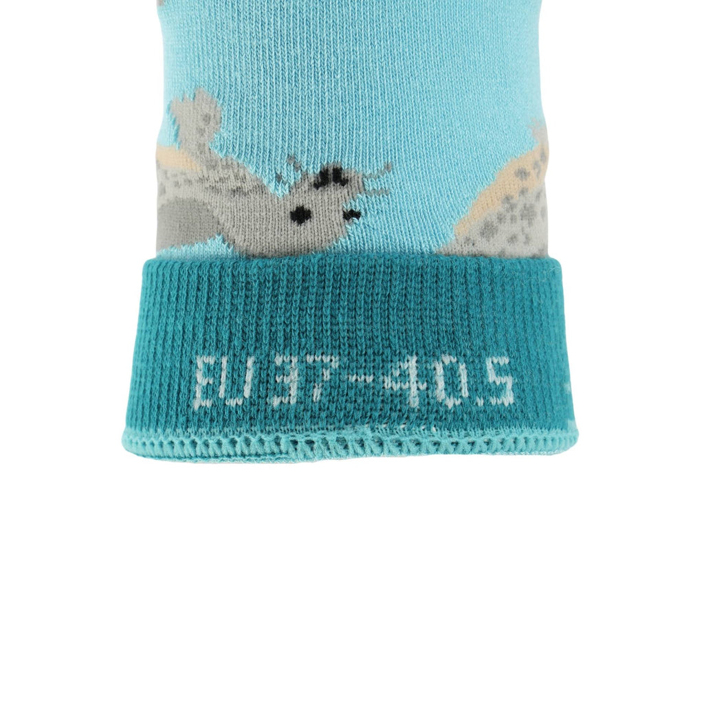 Save the Blue Seals Bamboo Socks - BraveBearFit