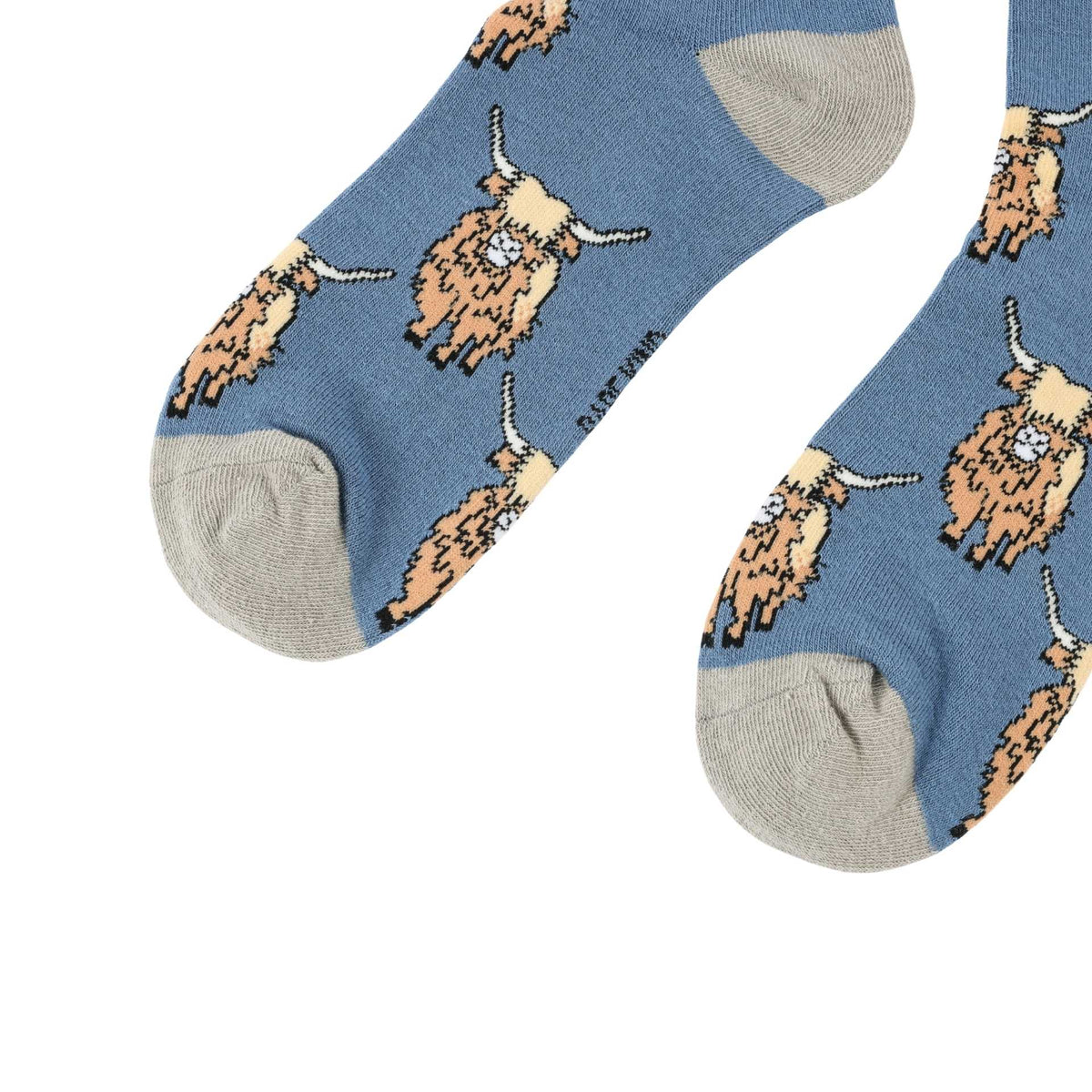 Save the Highland Cow Bamboo Socks - BraveBearFit