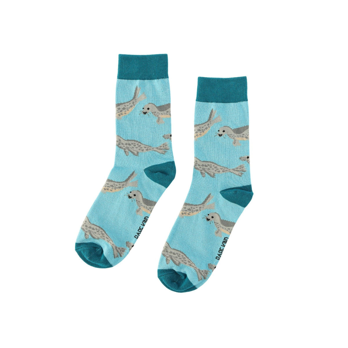 Save the Blue Seals Bamboo Socks - BraveBearFit
