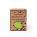Basil, Lime & Mandarin Felted Wool Soap