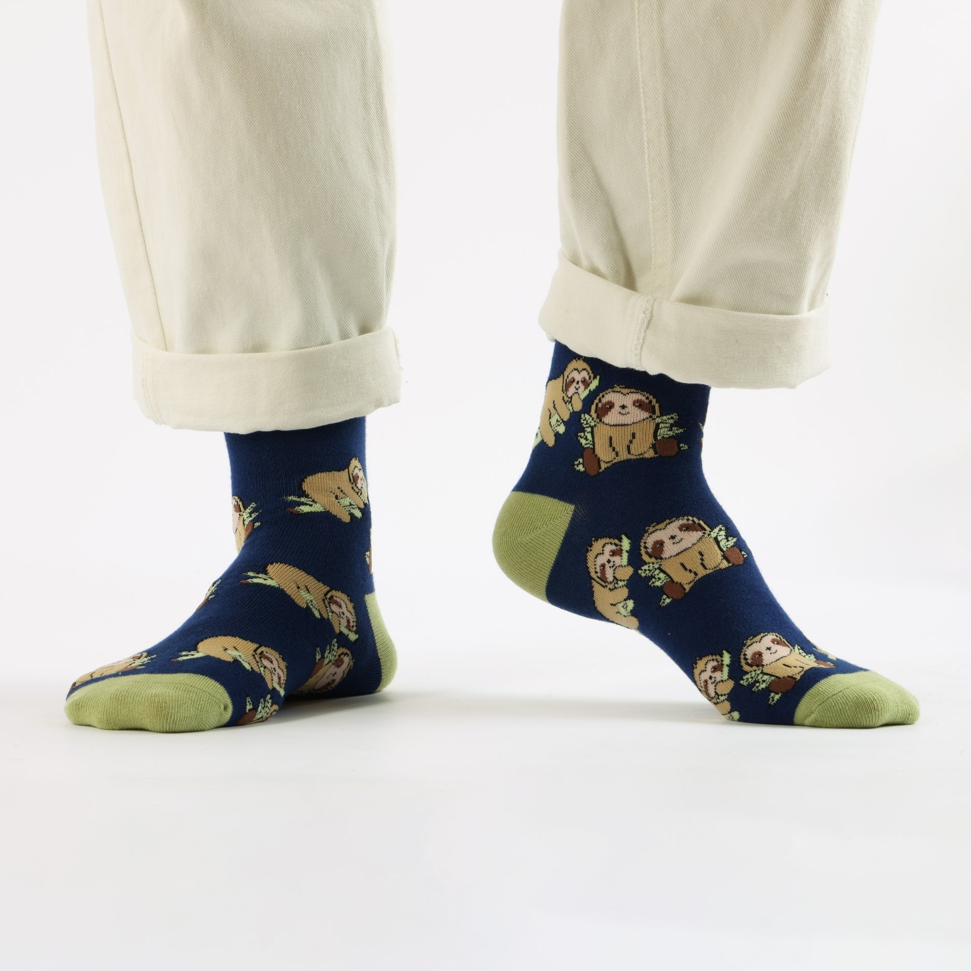 Save the Blue Sloth Bamboo Socks