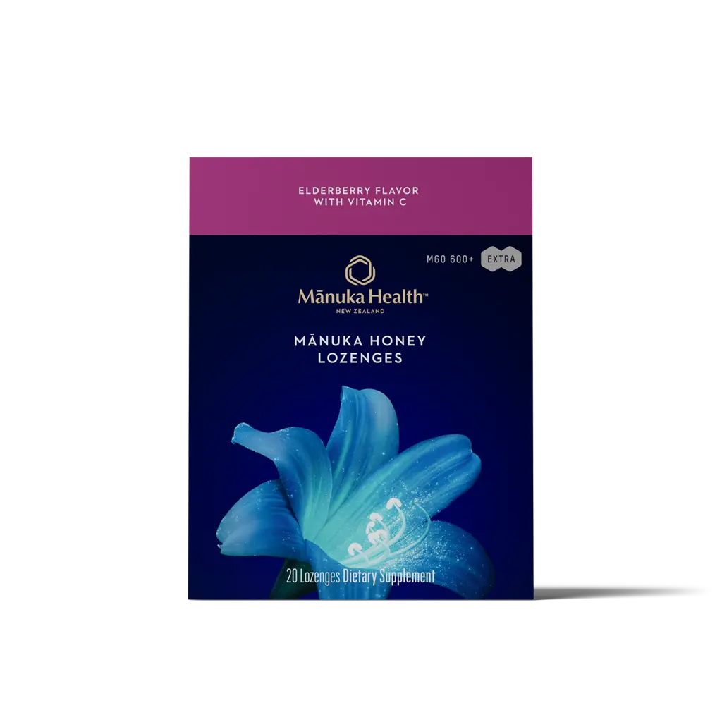 Manuka Honey Elderberry Lozenges with Vitamin C NZ