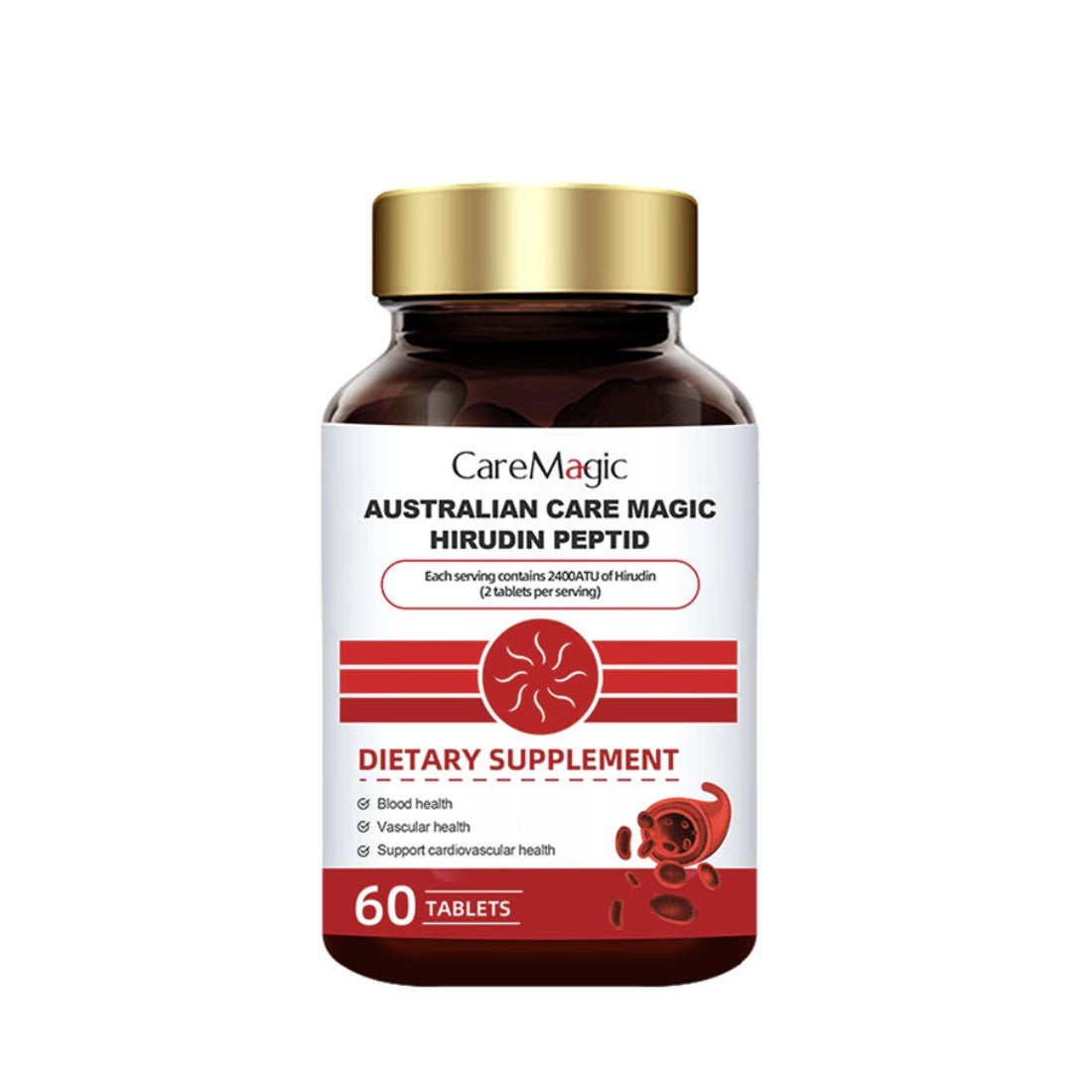 Care Magic Hirudin Peptid 60 Tablets