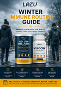 Free - Lazu Winter Immune Routine Guide | NZ Daily Immune Support Plan - BraveBearFit