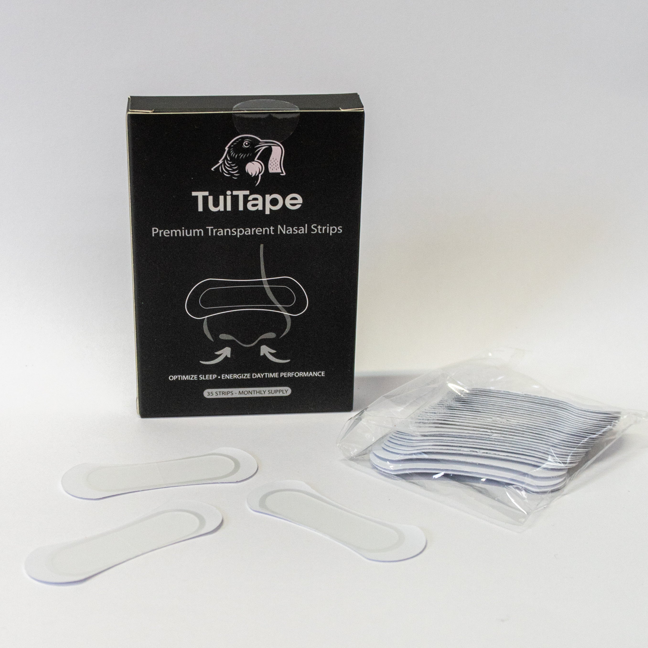 Clear Nasal Breathing Strips | 7 or 35-Pack