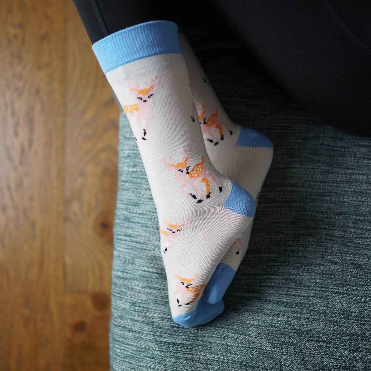 Save the Deer Bamboo Socks
