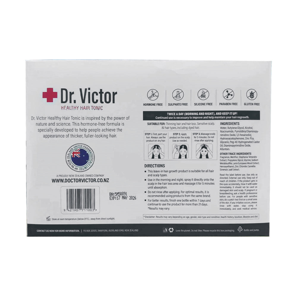 Dr.Victor Healthy Hair Tonic 30ml*3 Bottles