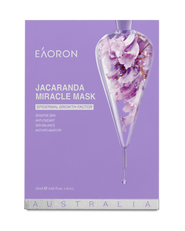 Eaoron Jacaranda Miracle Mask 5pcs ( Purple) (2027.03)