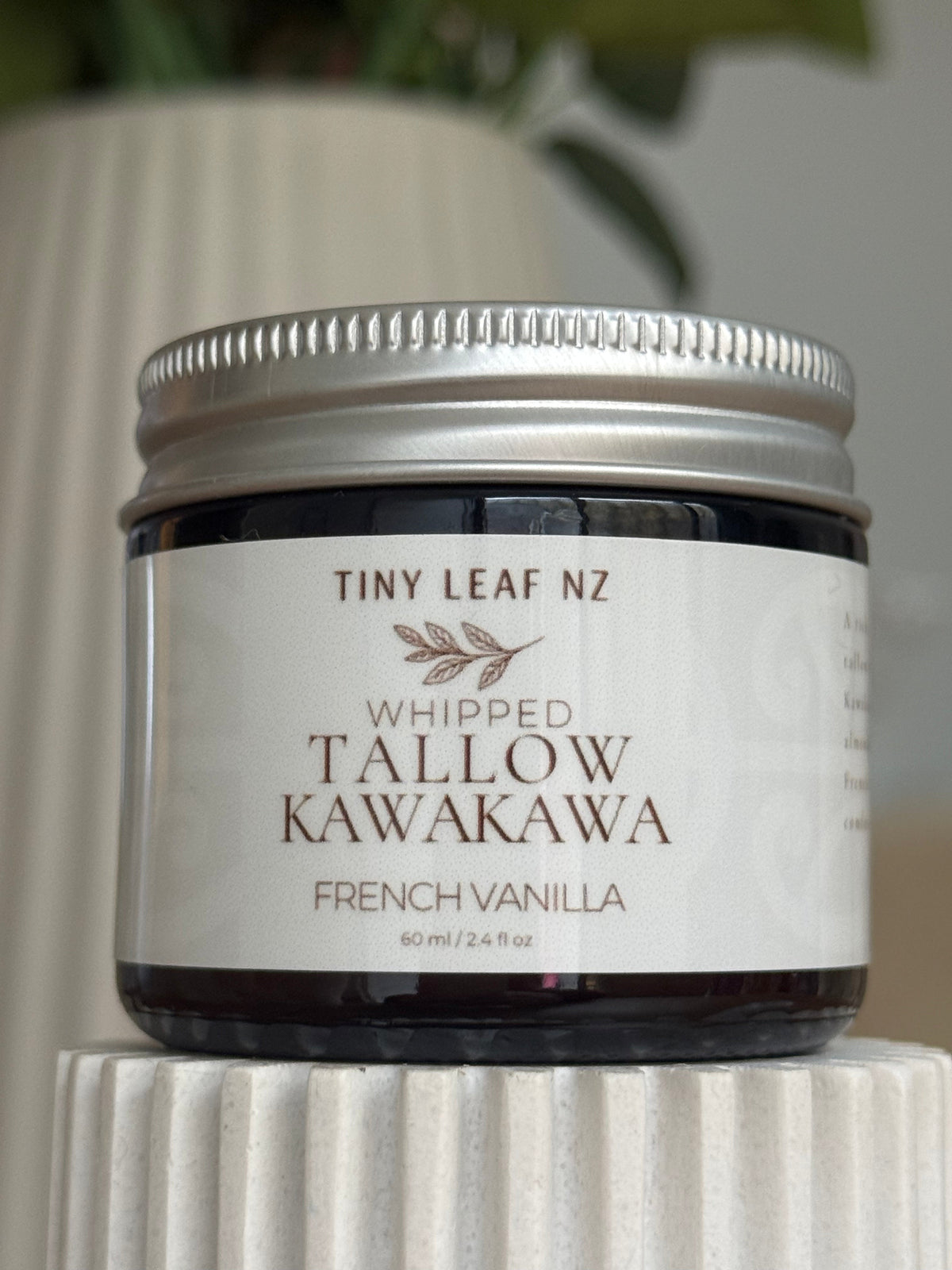 Whipped Tallow Kawakawa Face & Body Balm