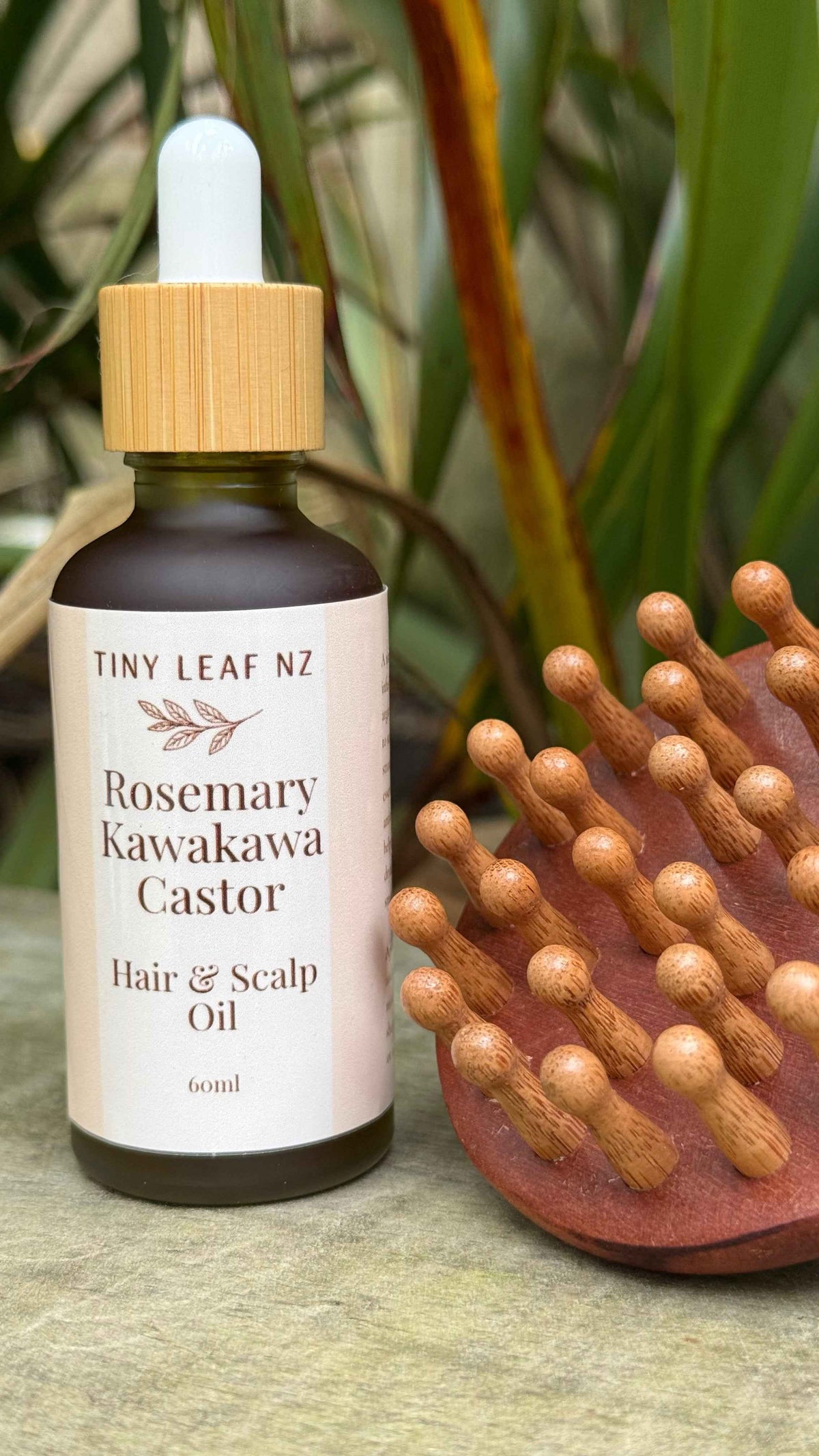 Hair & Scalp Oil | Scalp Brush