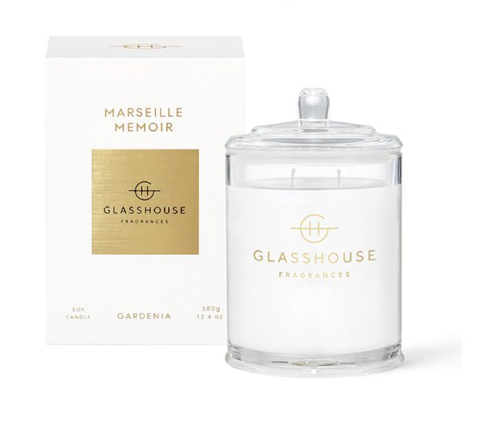 Glasshouse Marseille Memoir Soy Candle (Gardenia) 马赛回忆录（栀子花）380g