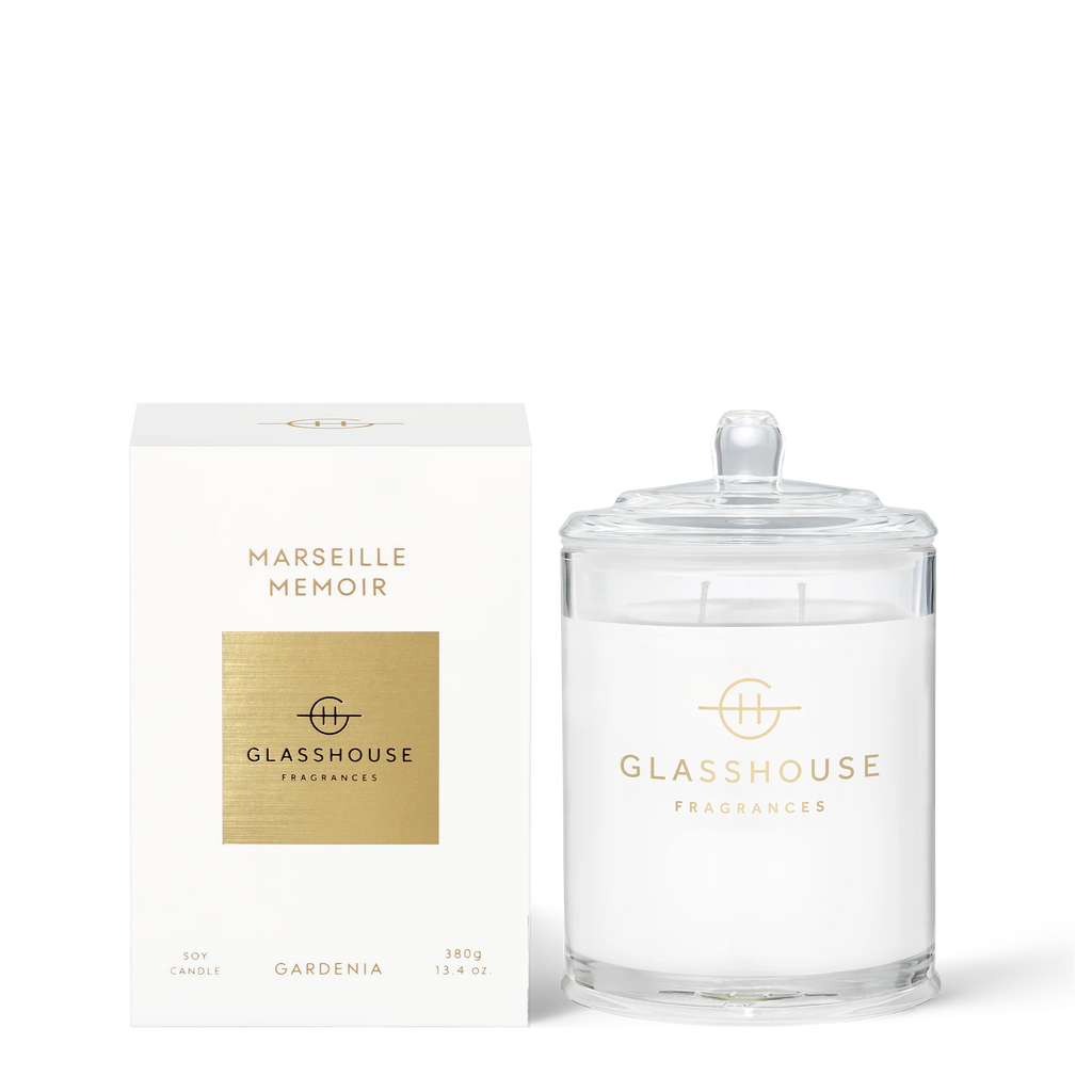 Glasshouse Marseille Memoir Soy Candle (Gardenia)380g