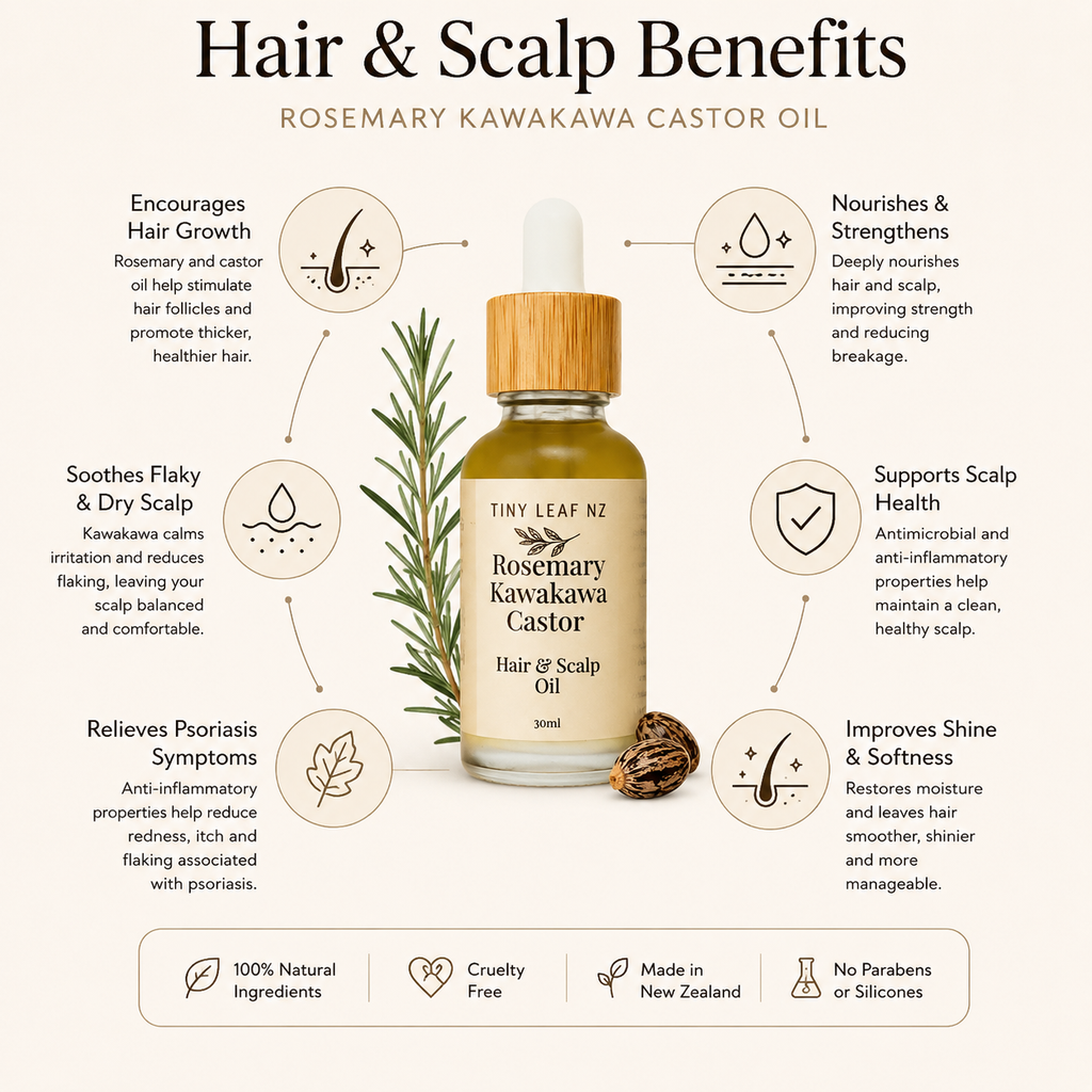 Rosemary + Kawakawa Hair & Scalp Oil - BraveBearFit