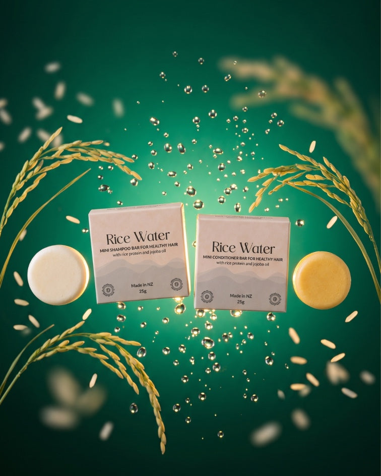 Rice Water Hair Shampoo & Conditioner Combo - Mini