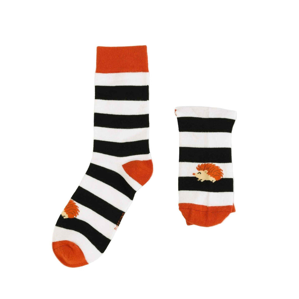 Save the Striped Hedgehog Bamboo Socks