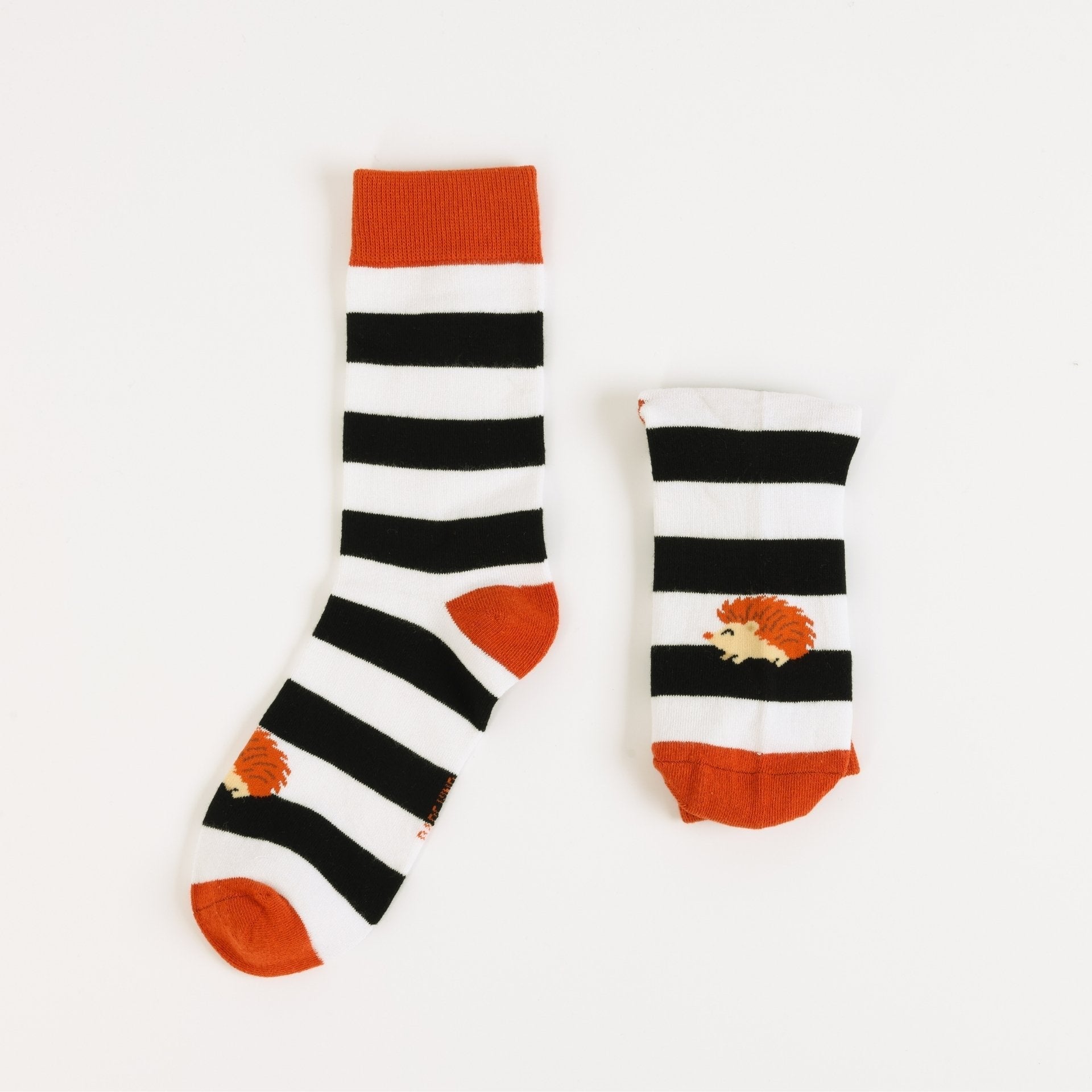 Save the Striped Hedgehog Bamboo Socks