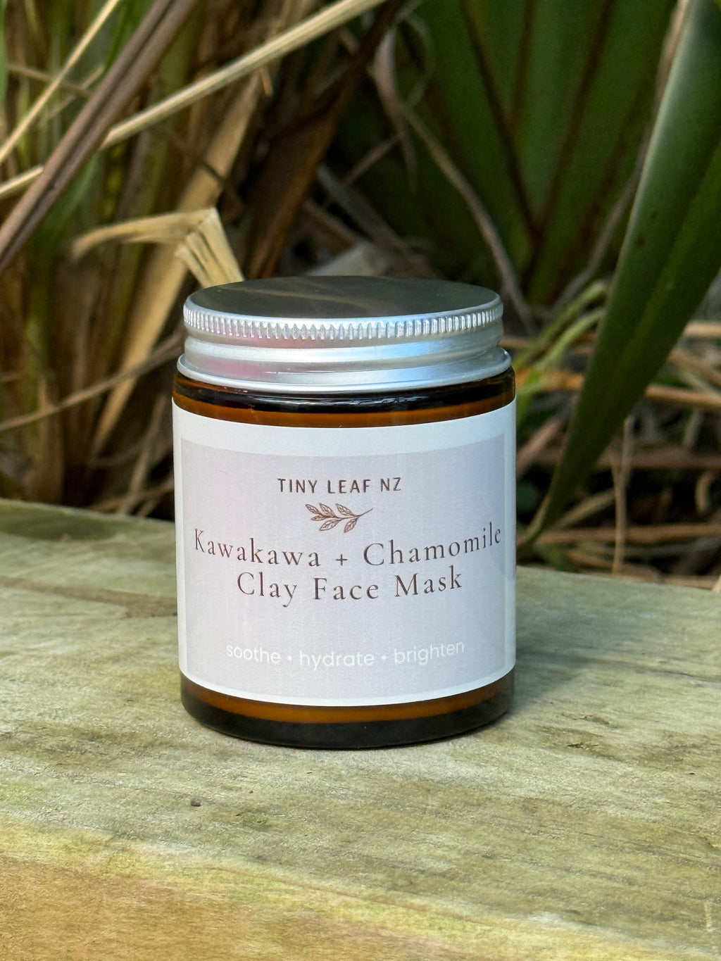 Kawakawa + Chamomile Clay Face Mask
