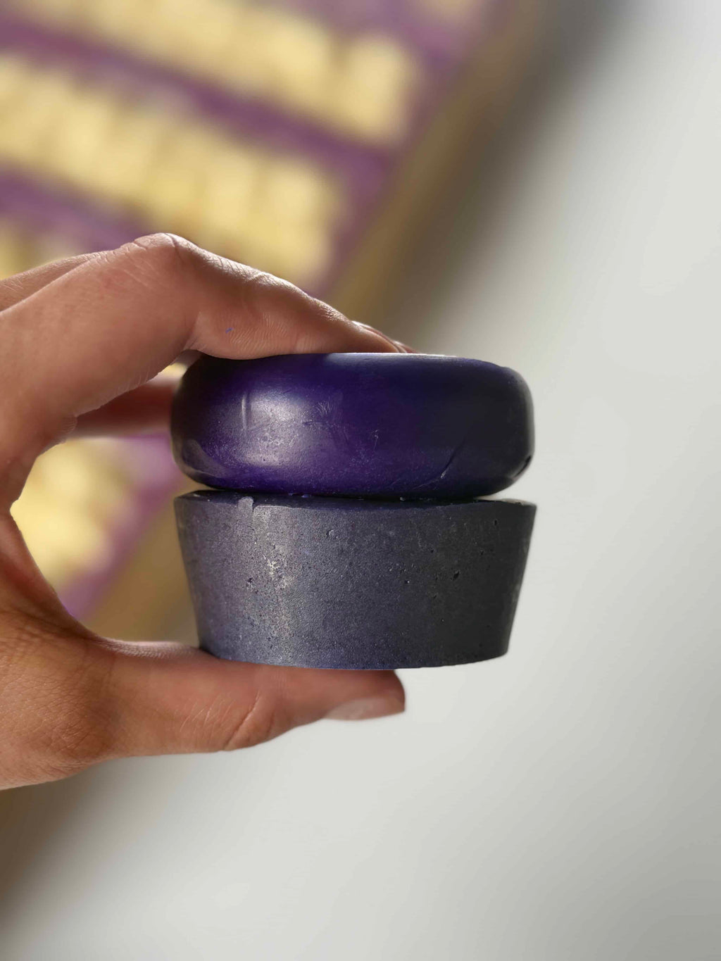 Purple Toning Conditioner Bar - Blonde & Grey