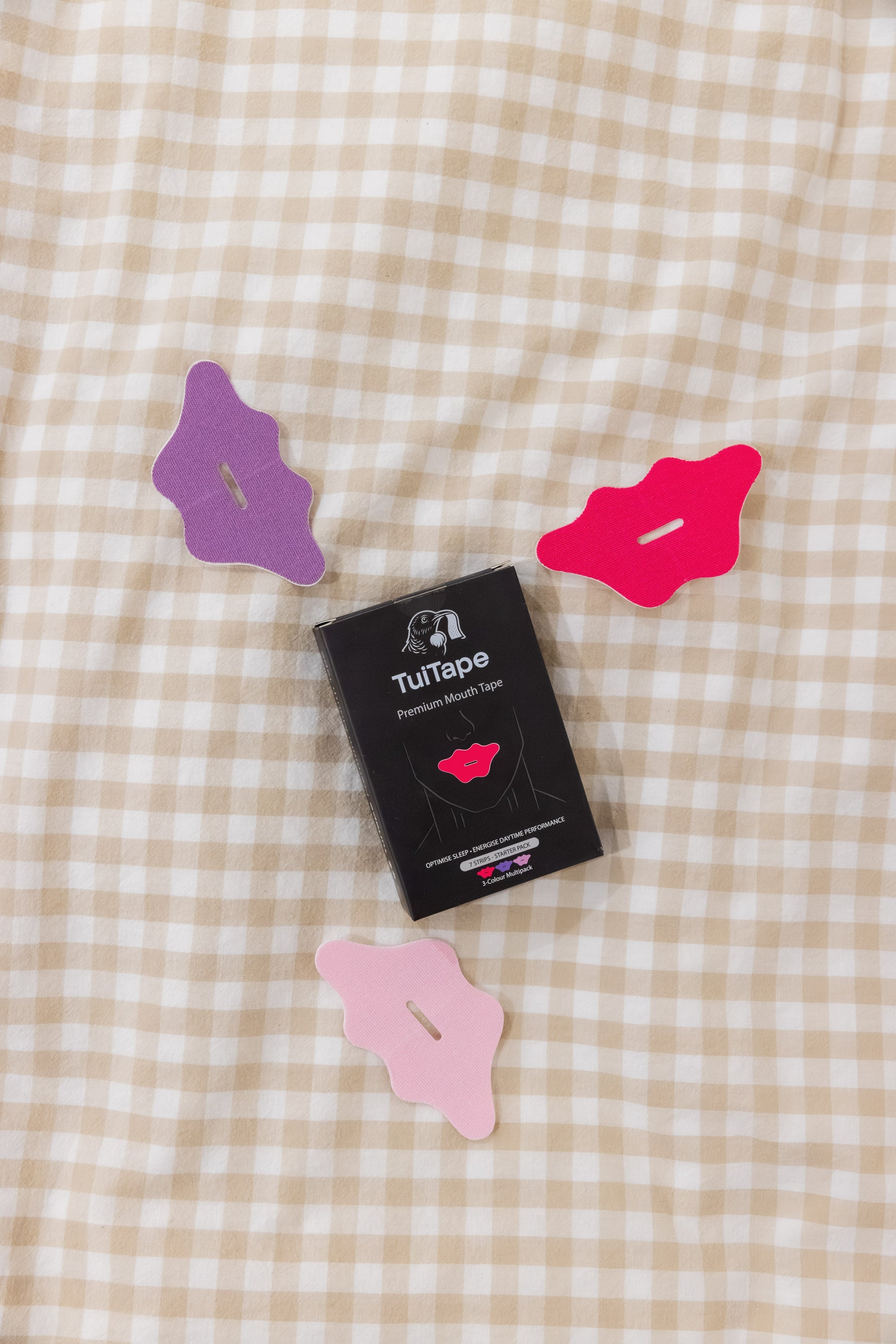 Tui Tape Kissy-Lips Mouth Tape - 35 Pack (Multi-Colour)