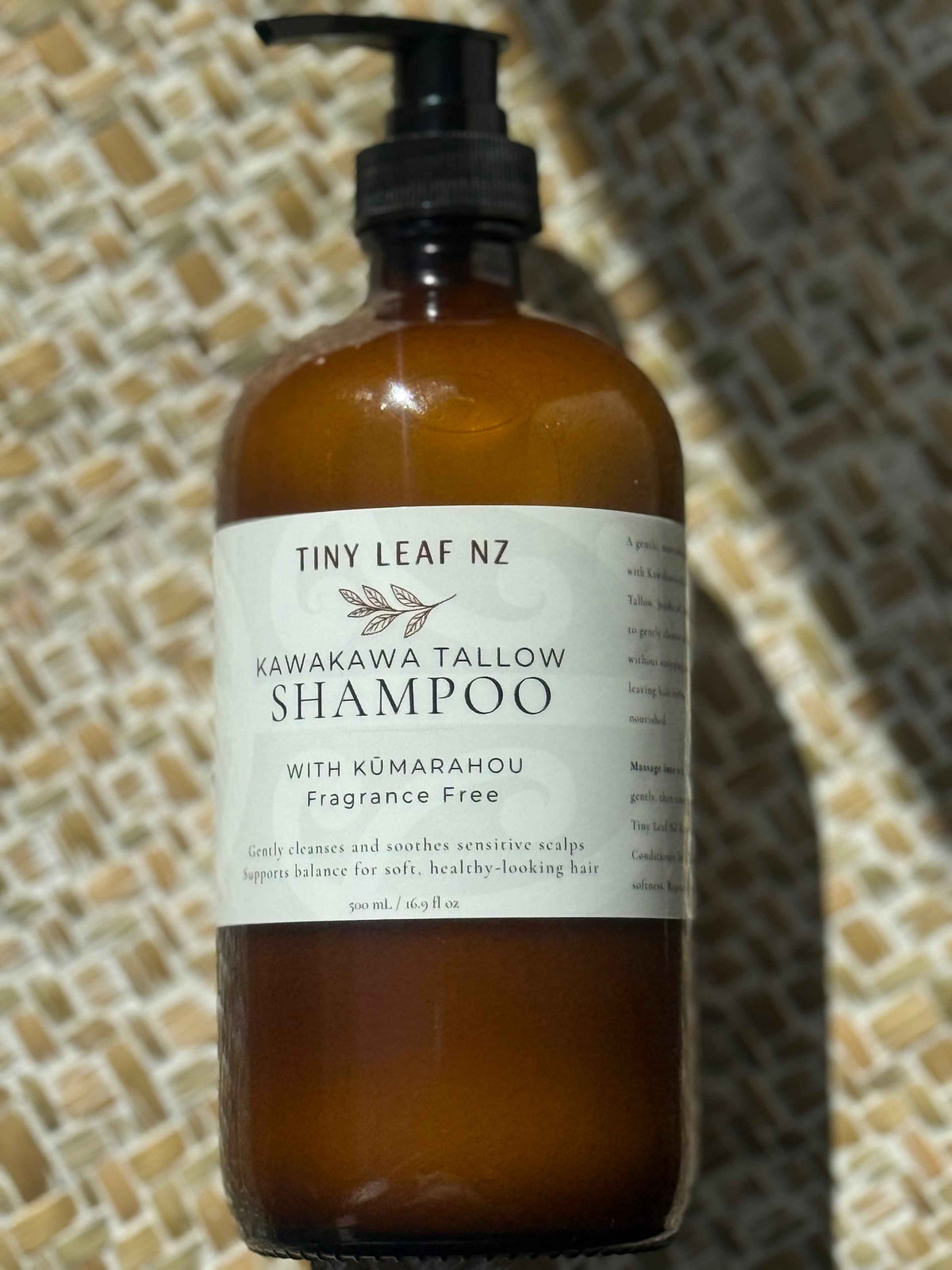 Kawakawa & Tallow Shampoo | Gentle Scalp & Hair Cleanser