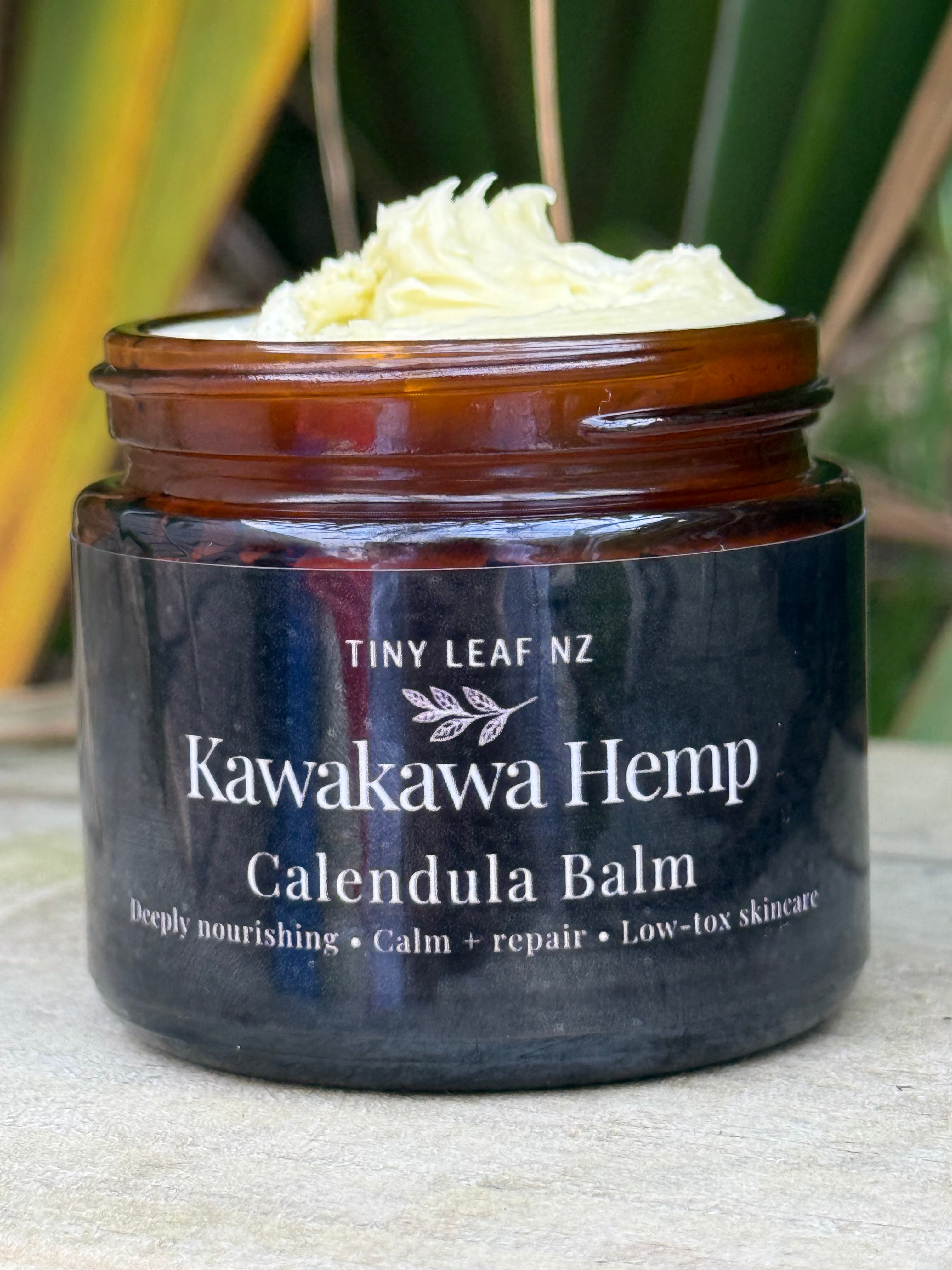 Whipped Kawakawa Repair Balm
With Hemp Seed Oil & Frankincense