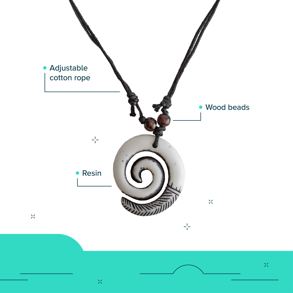 Koru Necklace - NZ Symbol of New Beginnings | Lazulife