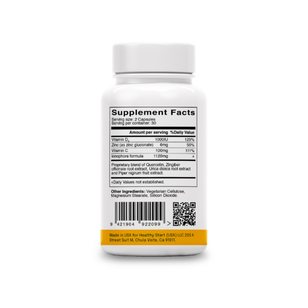VIROCIN - Natural Zinc Ionophore Immune Support Supplement | NZ-Made