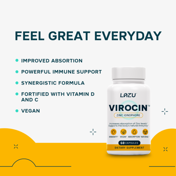 VIROCIN - Natural Zinc Ionophore Immune Support Supplement | NZ-Made