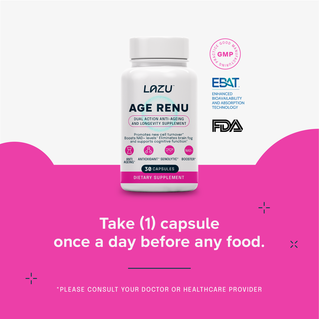 AGE RENU - Anti-Aging & Longevity Supplement | NZ-Made