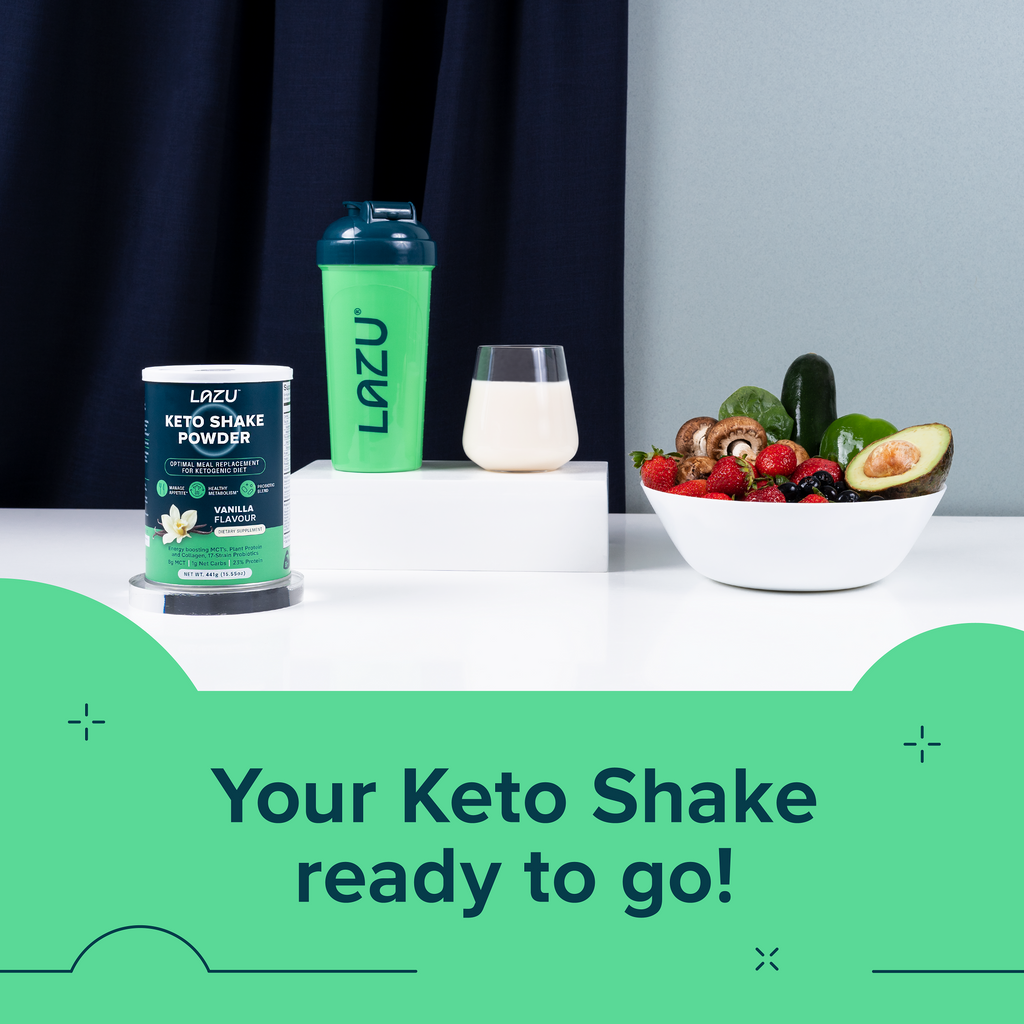LAZU Shaker - 700ml Supplement Shaker Bottle | Lazulife NZ