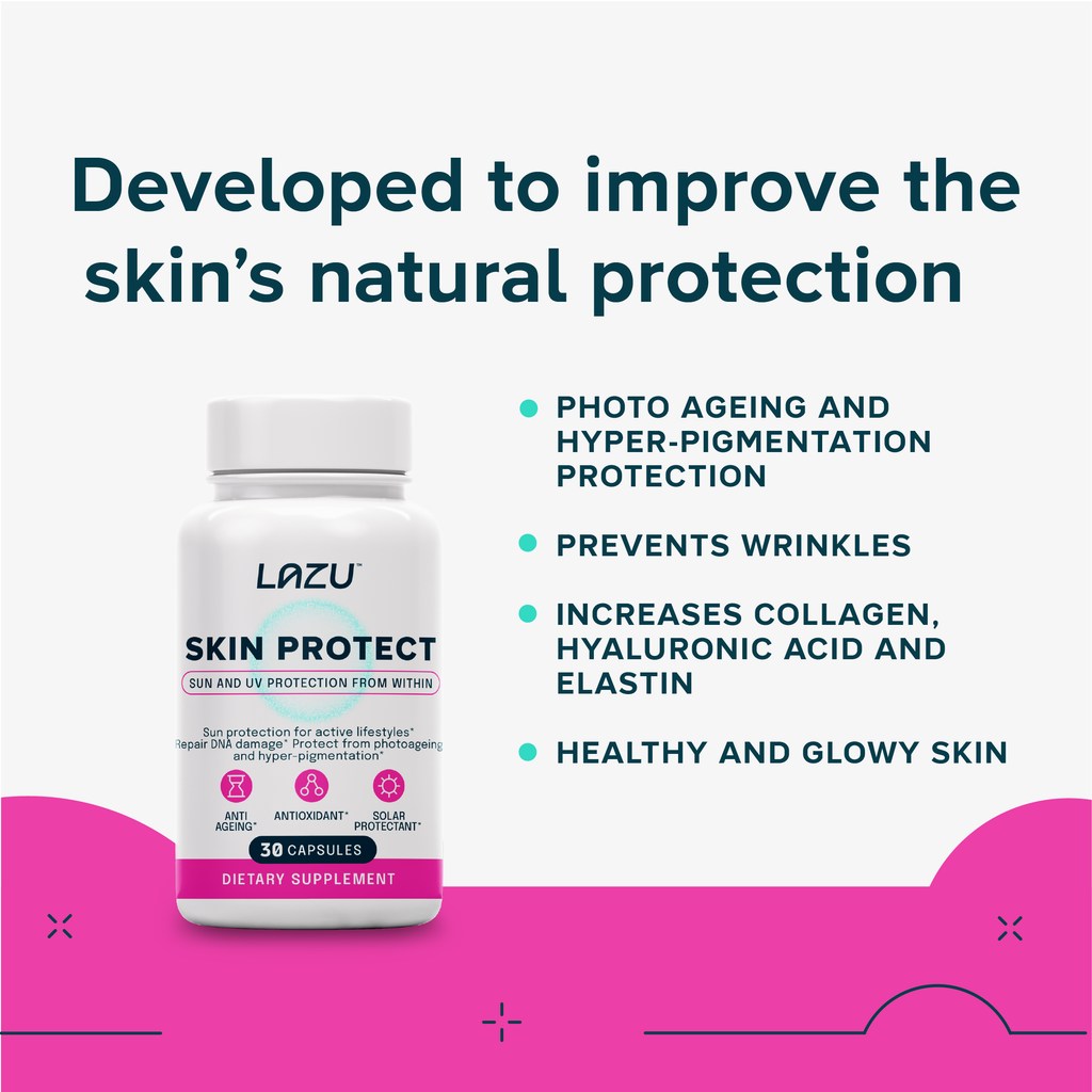 SKIN PROTECT - Sun & UV Protection Supplement From Within | NZ-Made