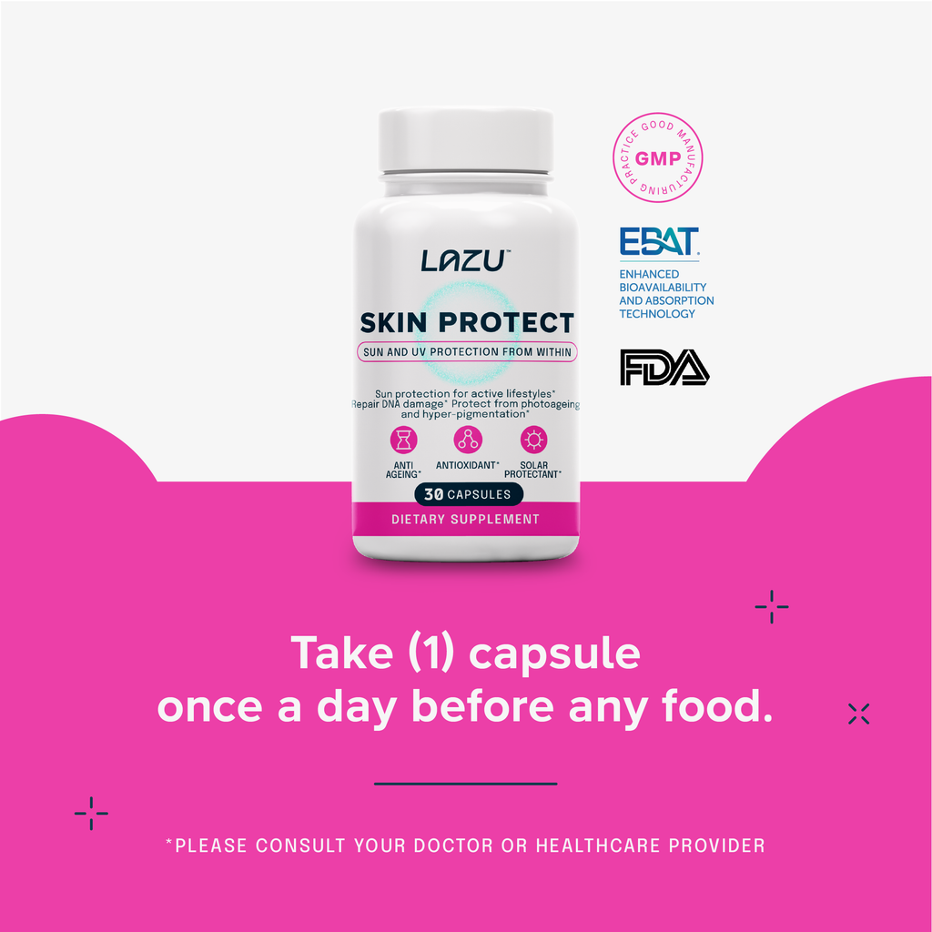 SKIN PROTECT - Sun & UV Protection Supplement From Within | NZ-Made