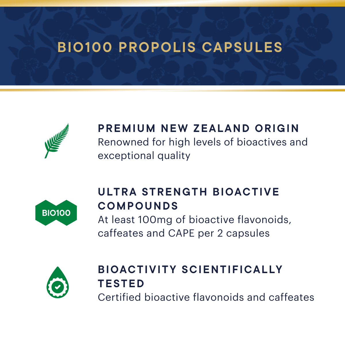 BIO30 Propolis Capsules - BraveBearFit