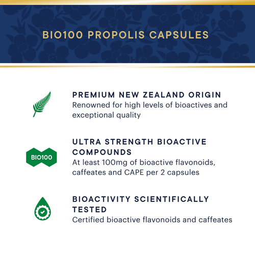 BIO30 Propolis Capsules - BraveBearFit