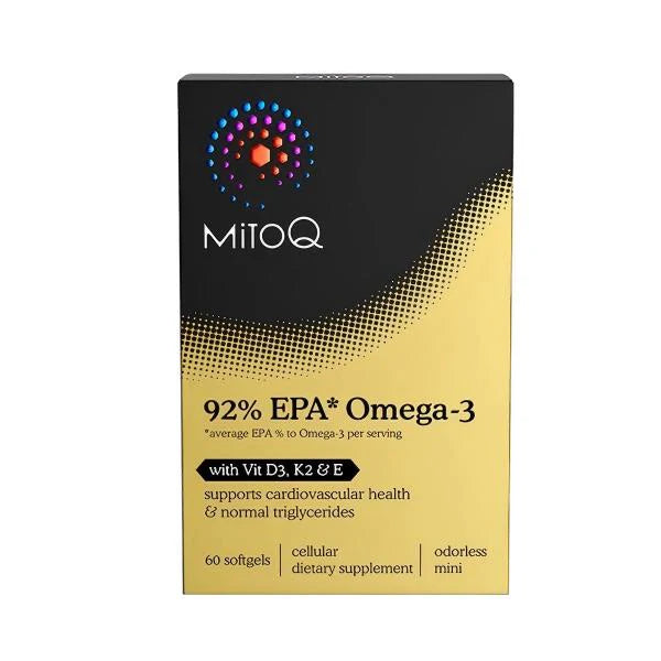 MitoQ +EPA Omega3 60 softgels - BraveBearFit