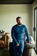 Men's Base Pant - 100% Merino Wool, Gibraltar - BraveBearFit