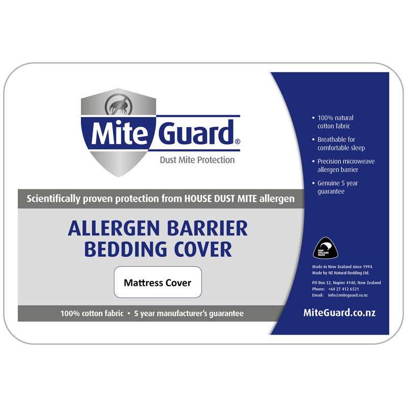 MiteGuard Dust Mite Mattress Cover