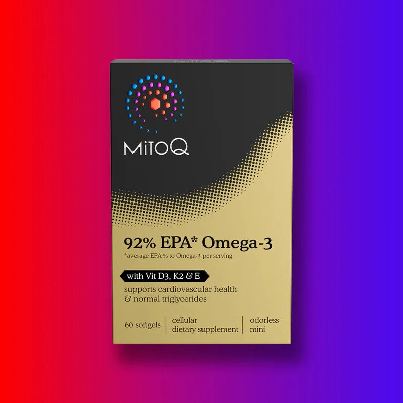 MitoQ +EPA Omega3 60 softgels - BraveBearFit