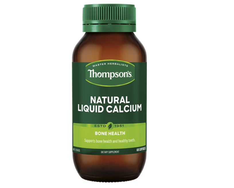 Thompson‘s Liquid Calcium 60 Capsules